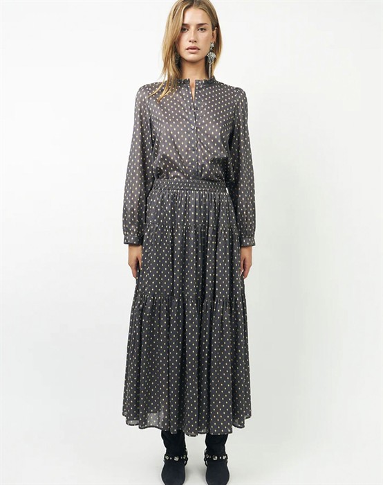 Lollys Laundry - River LL Skjorte - Dark Blue